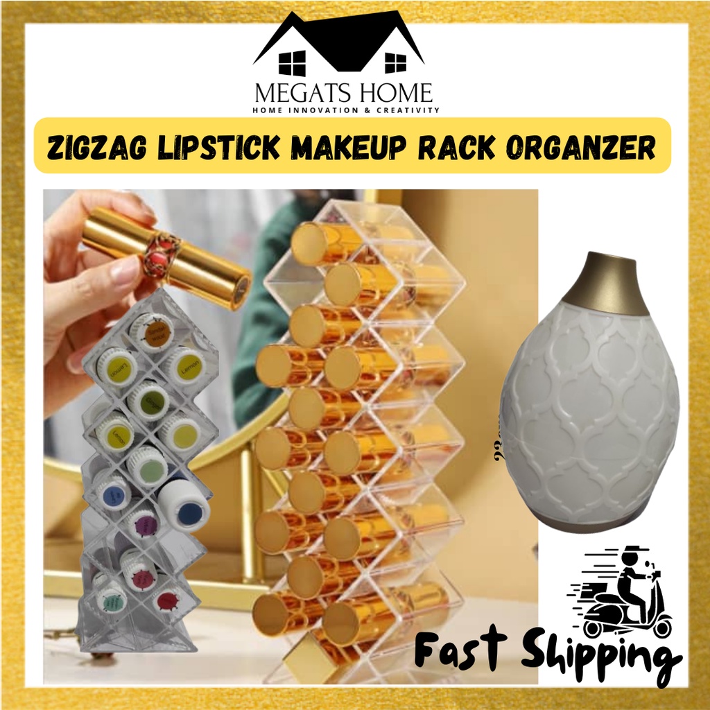MH High Quality Arcylic Zig Zag Rack Organizer Rak Transparent for ...
