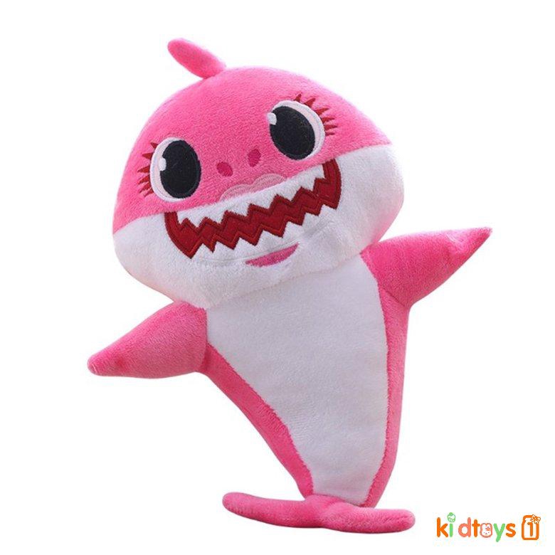 baby shark singing pillow