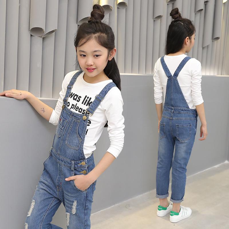 jeans jumpsuit for teenage girl