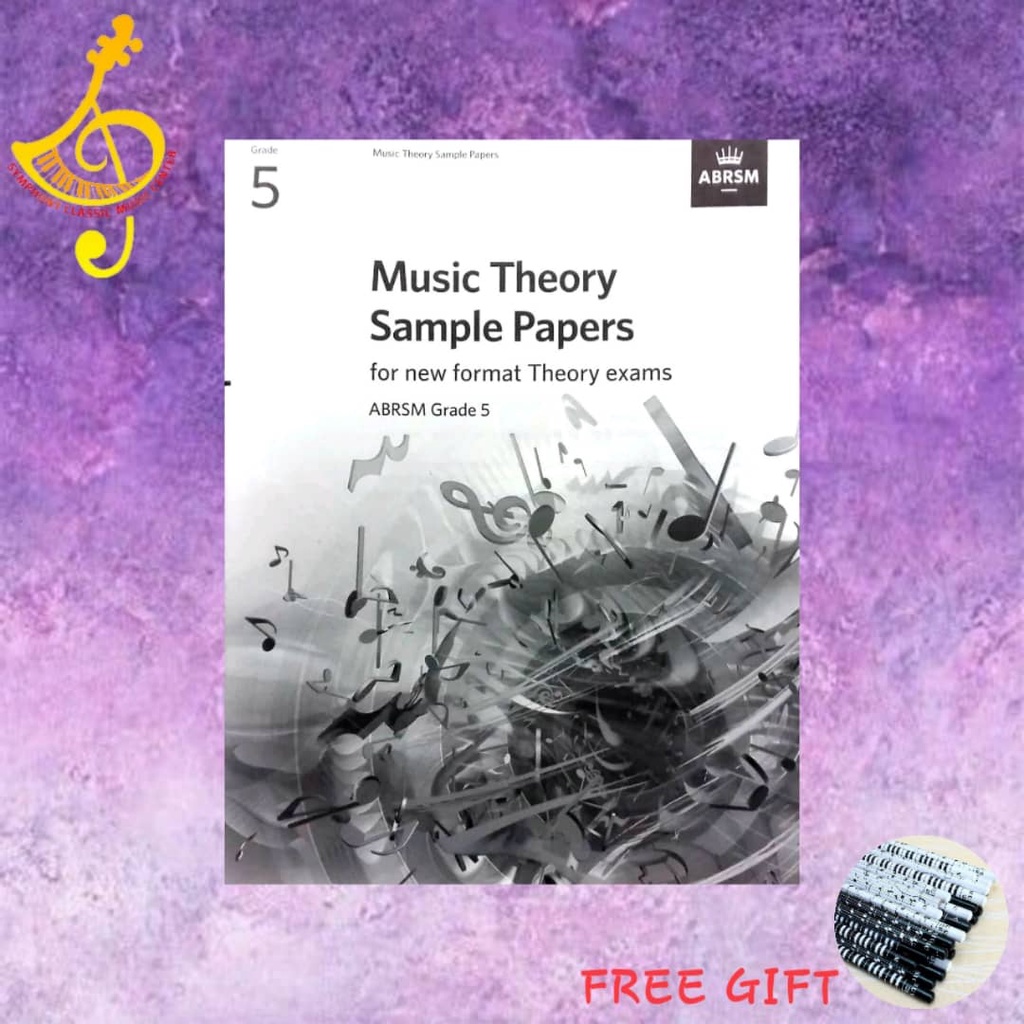 MUSIC THEORY SAMPLE PAPER for new format Theory exams -GRADE 5 | Shopee