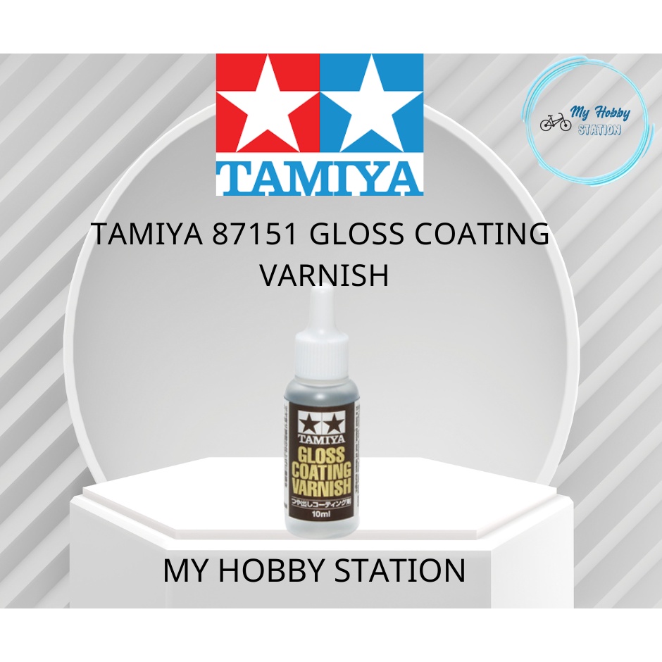 TAMIYA Gloss Coating Varnish 87151 10ml Gloss Coating Gundam Model