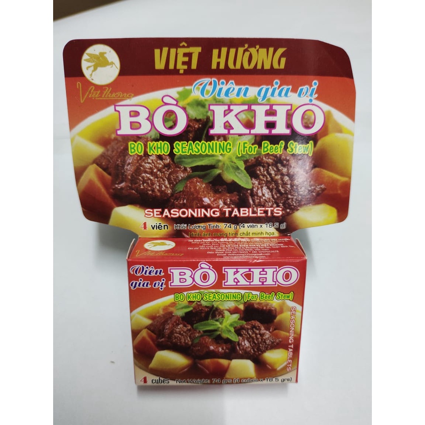 Gia vi bo kho viet huong Vietnamese flavored braised beef ( 74g ) / 4 ...
