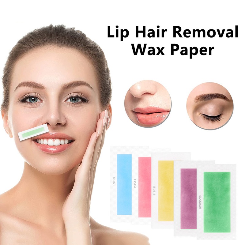 10Pcs Mild Facial Hair Removal Wax Paper / Professional Lip Mustache  Depilation Sticker Beauty Tools | Shopee Malaysia