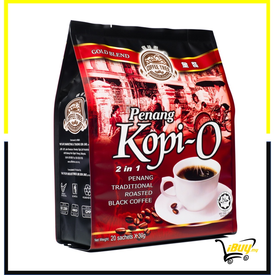 Coffee Tree Penang Kopi O (30g x 20's) GB04