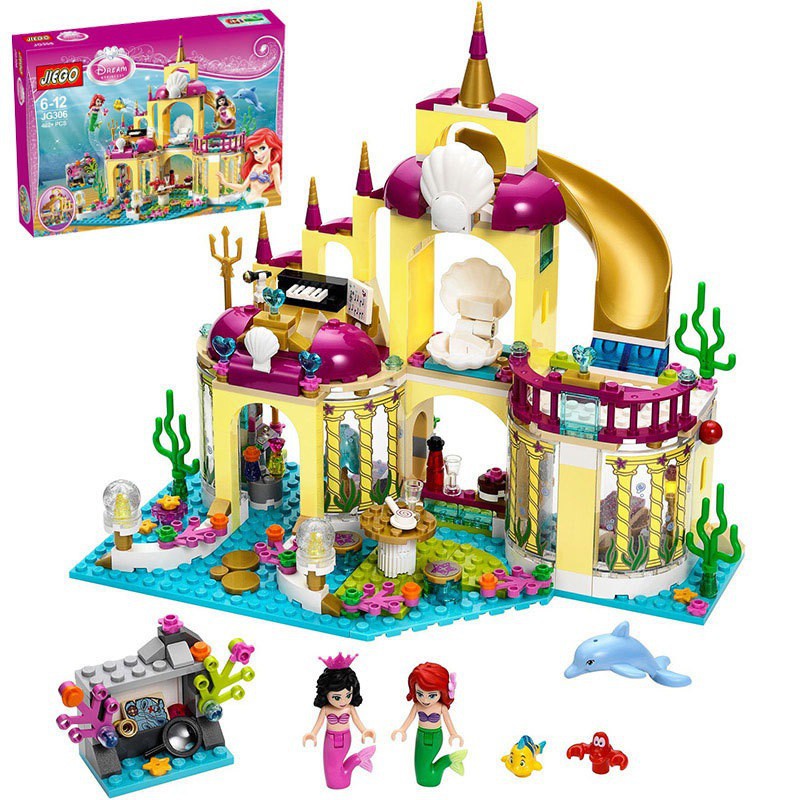 little mermaid lego