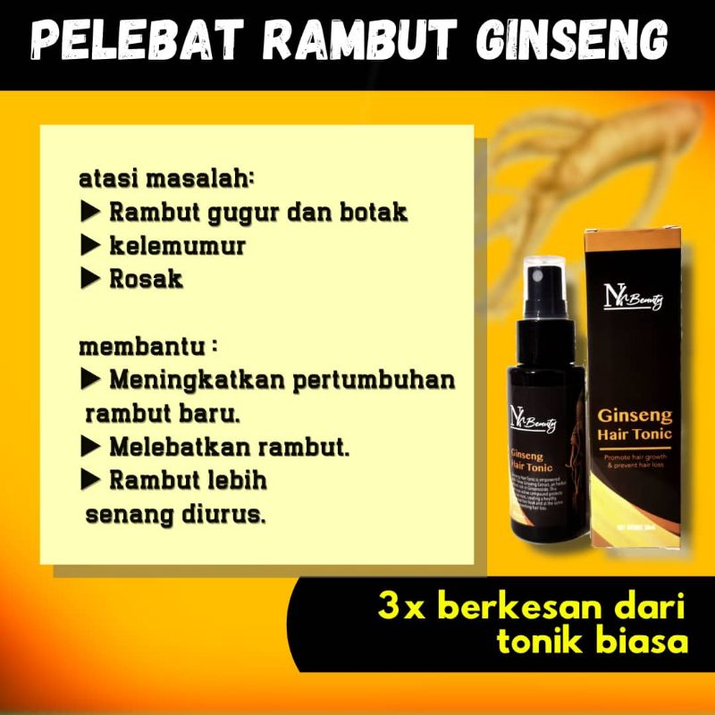 Buy Tonik Rambut Ginseng 50ml Pelo Feryal Wak Doyok Pelebat Rambut Terbaik Terbukti Berkesan Seetracker Malaysia