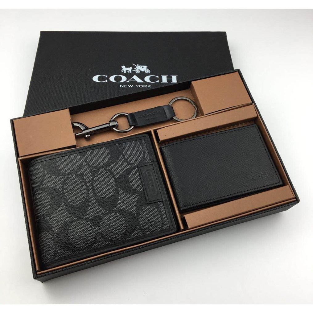 coach wallets for men