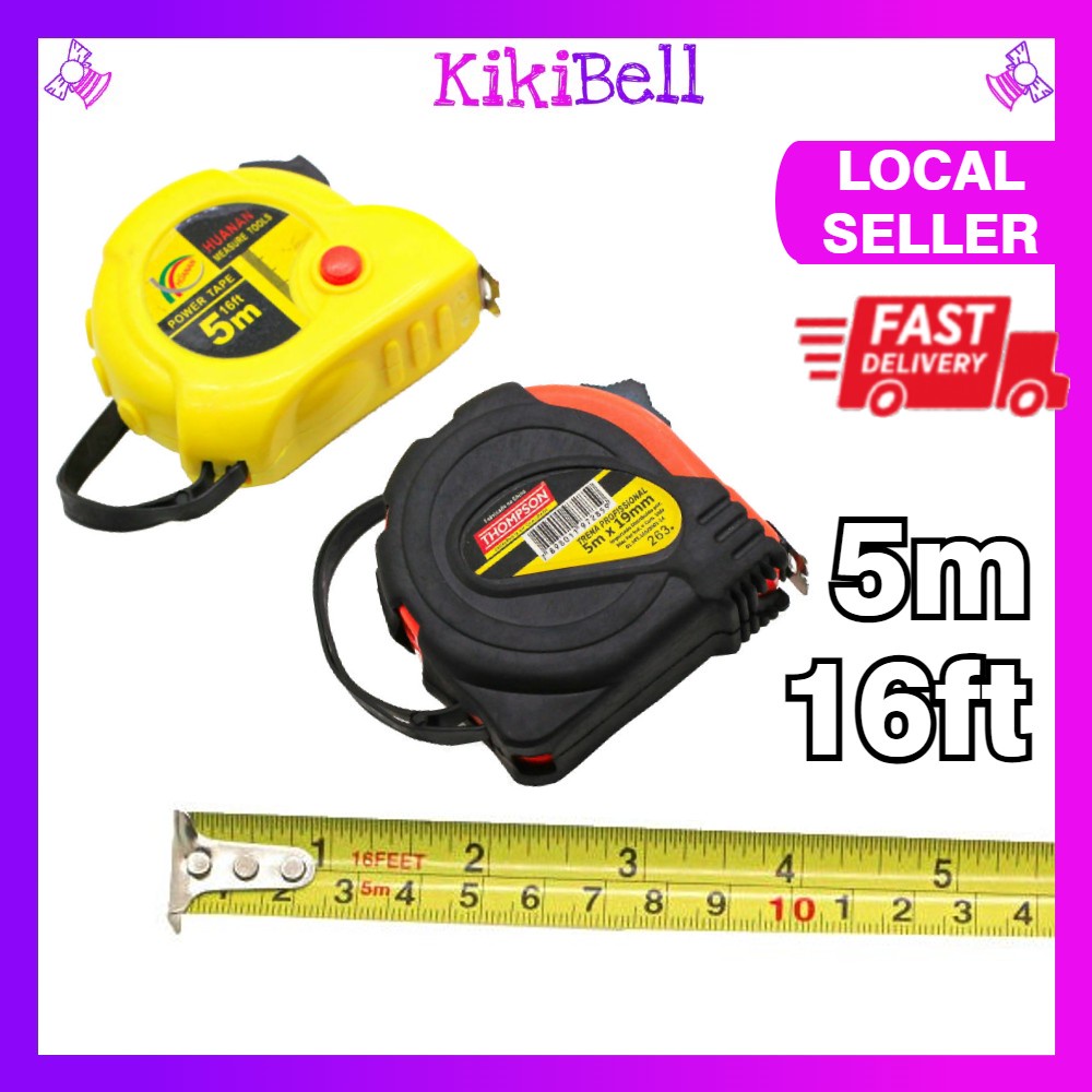 Quality Power Measure Tape 5 Meter Measuring Tape Tool 5m/16ft