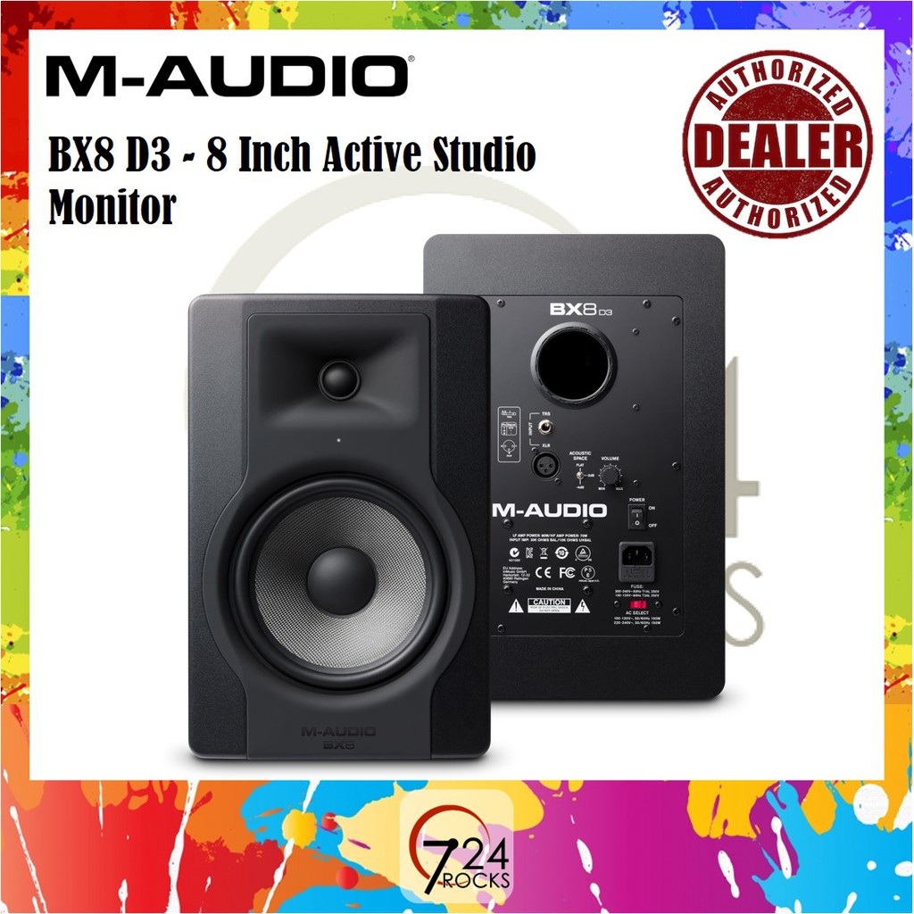 m audio 8 inch studio monitors