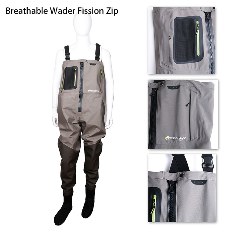 Fly fishing wader pants, sling fishing tights, stream fishing