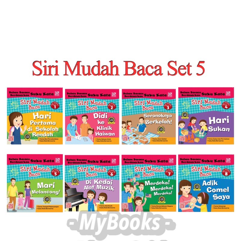 Mbo Siri Mudah Baca Set 5 Pelangi Shopee Malaysia