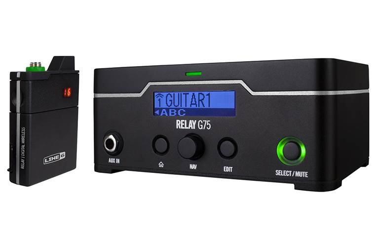 LINE 6 RELAY G-75 Digital Wireless Guitar System Up To 200-Foot Range, Compact Amp Top With System (G75)
