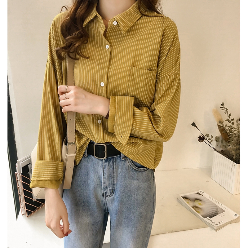 2019 new sunmmer women blouse cotton and linen wanita kemeja collared ...