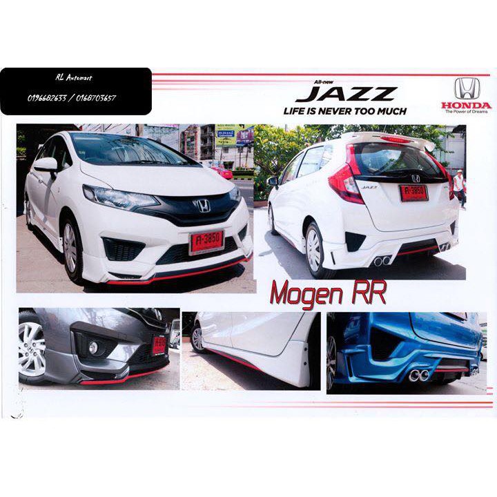 honda jazz gk rs body kit