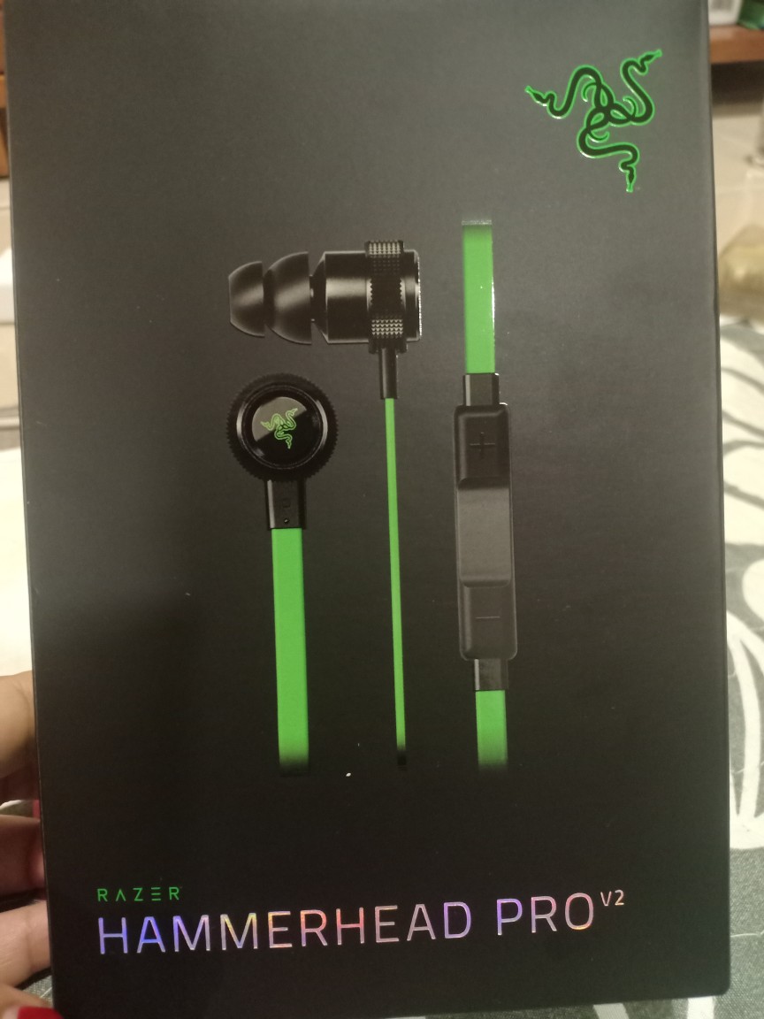 Razer Hammerhead Pro V2 Gaming In Ear Headset Shopee Malaysia