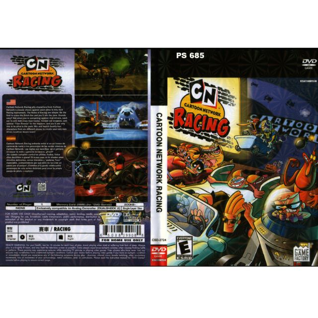 PS2 Games Collection Cartoon Network Racing Shopee Malaysia
