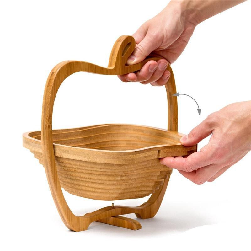 wooden fruit bowl is the perfect solution