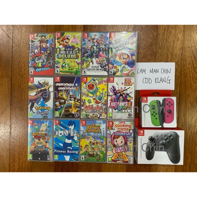 nintendo switch games malaysia