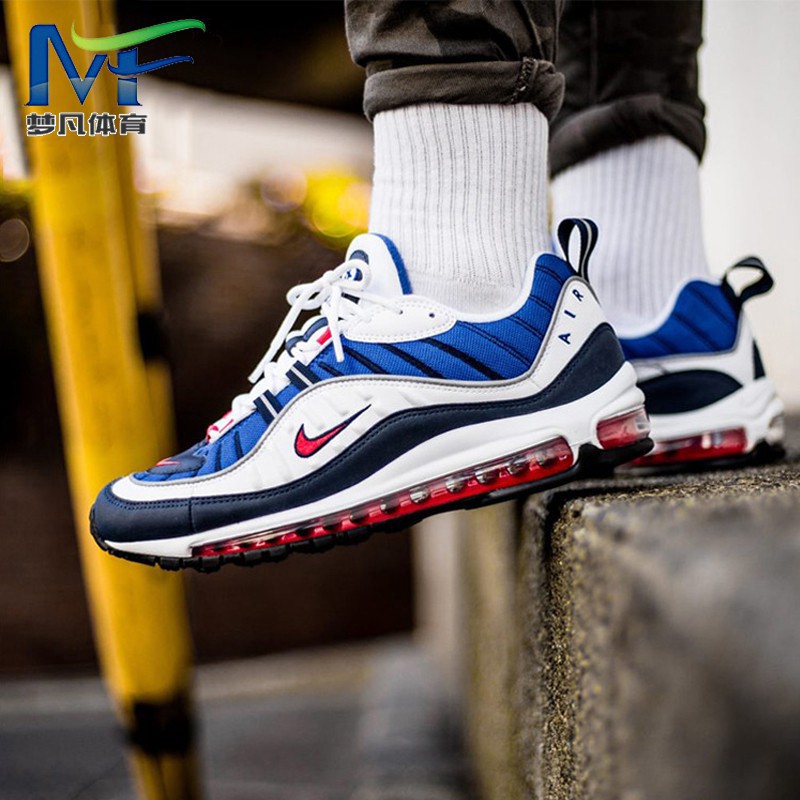 Nike Air Max 98 Gundam Sneakers Men Women Sports Running Shoes Shopee Malaysia