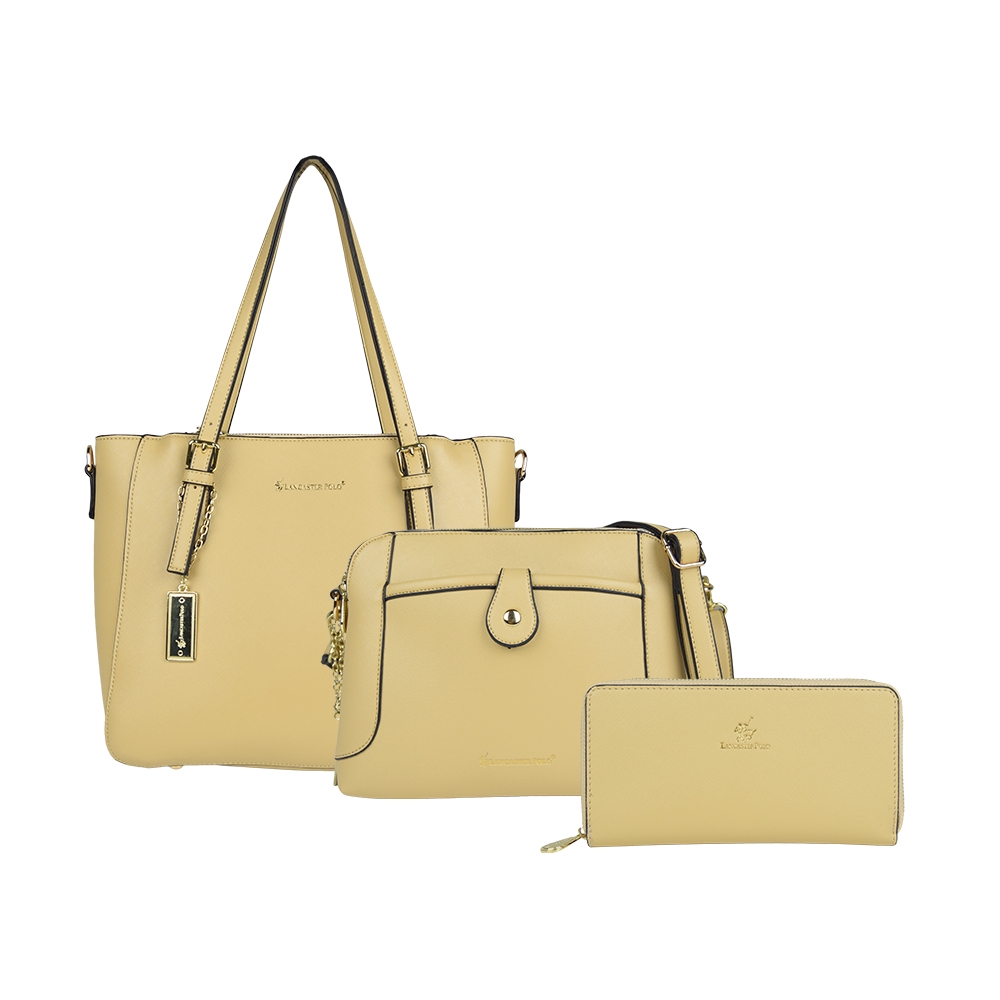 lancaster polo saffiano