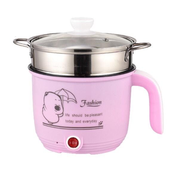 🎁KL STORE✨ 2 Layers 1.8 L Electric Pot / Mini Rice Cooker with steamer New Version Cerami