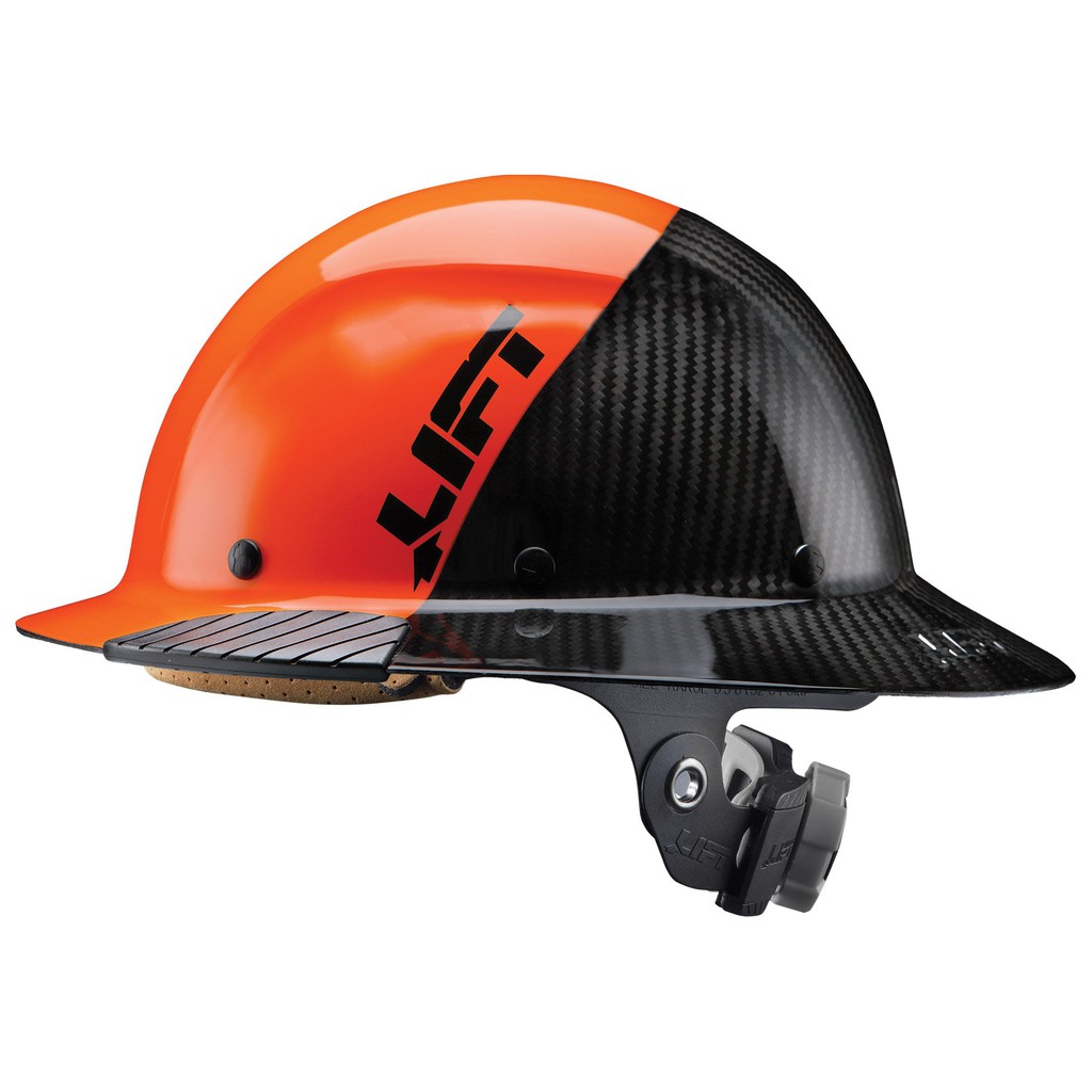 LIFT SAFETY DAX FIFTY 50 CARBON FIBER FULL BRIM HARDHAT