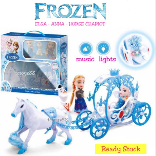 frozen carriage toy