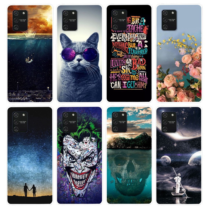 Samsung S10 Lite Case Soft Tpu Silicone Samsung Galaxy S10 Lite S10lite Casing Phone Case Back Cover Flowers Shopee Malaysia