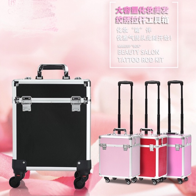 suitcase makeup box