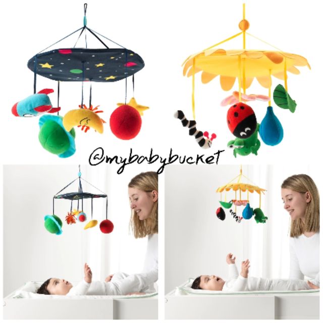 Ikea Baby Cot Mobile Klappa Shopee Malaysia