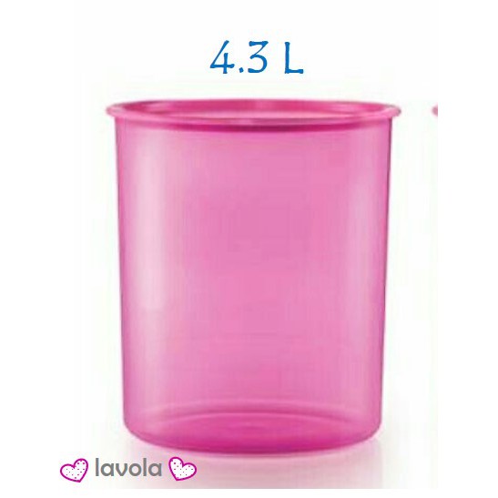 Tupperware One Touch Canister Large 4.0L/4.3Liter (1pcs)