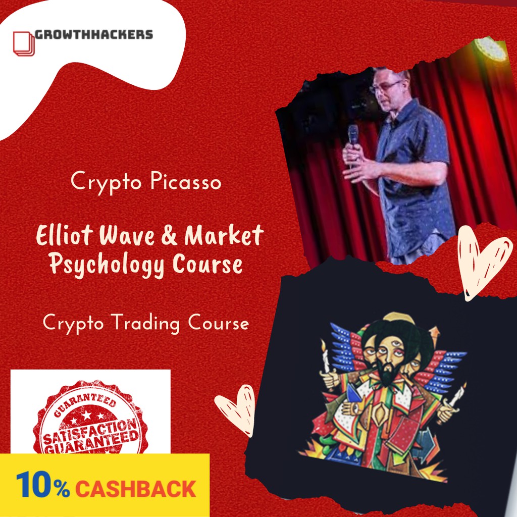 Crypto Picasso - Elliott Wave & Market Psychology Course [Elliot Wave Ichimoku Emotional Discipline Candles Etc Trading]