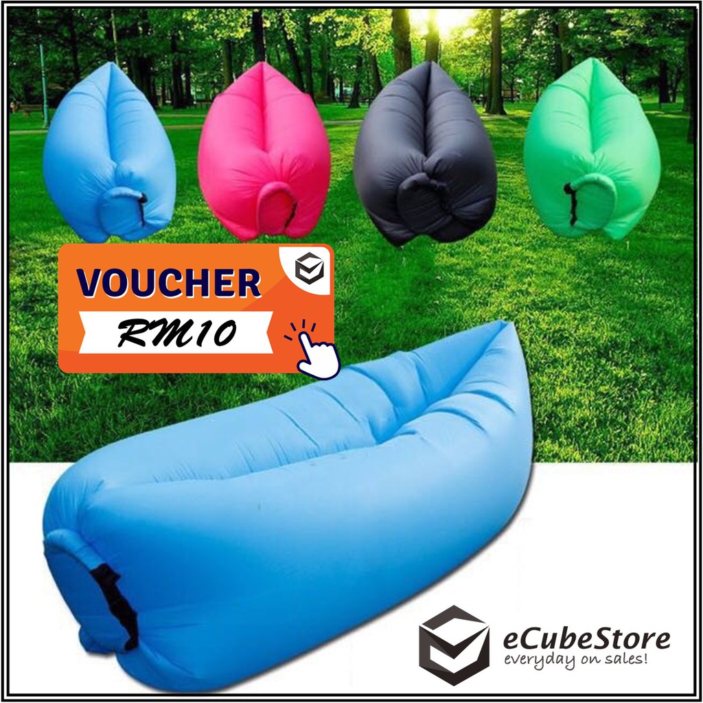 Portable Inflatable Bag Wind Hangout Lazy Bed Air Bag Lamzac Sofa Bed