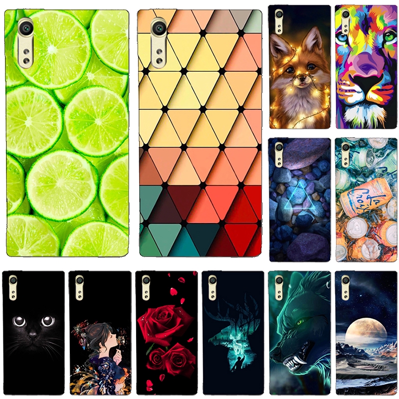 Buy For Sony Xperia Xz Xr Xzs Premium Dual F32 F31 Ps30 So 01j Fashion Printing Cute Cat Flower Luxury Soft Tpu Phone Case Cover Fundas Seetracker Malaysia