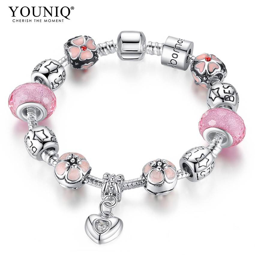 pandora bracelet murano glass