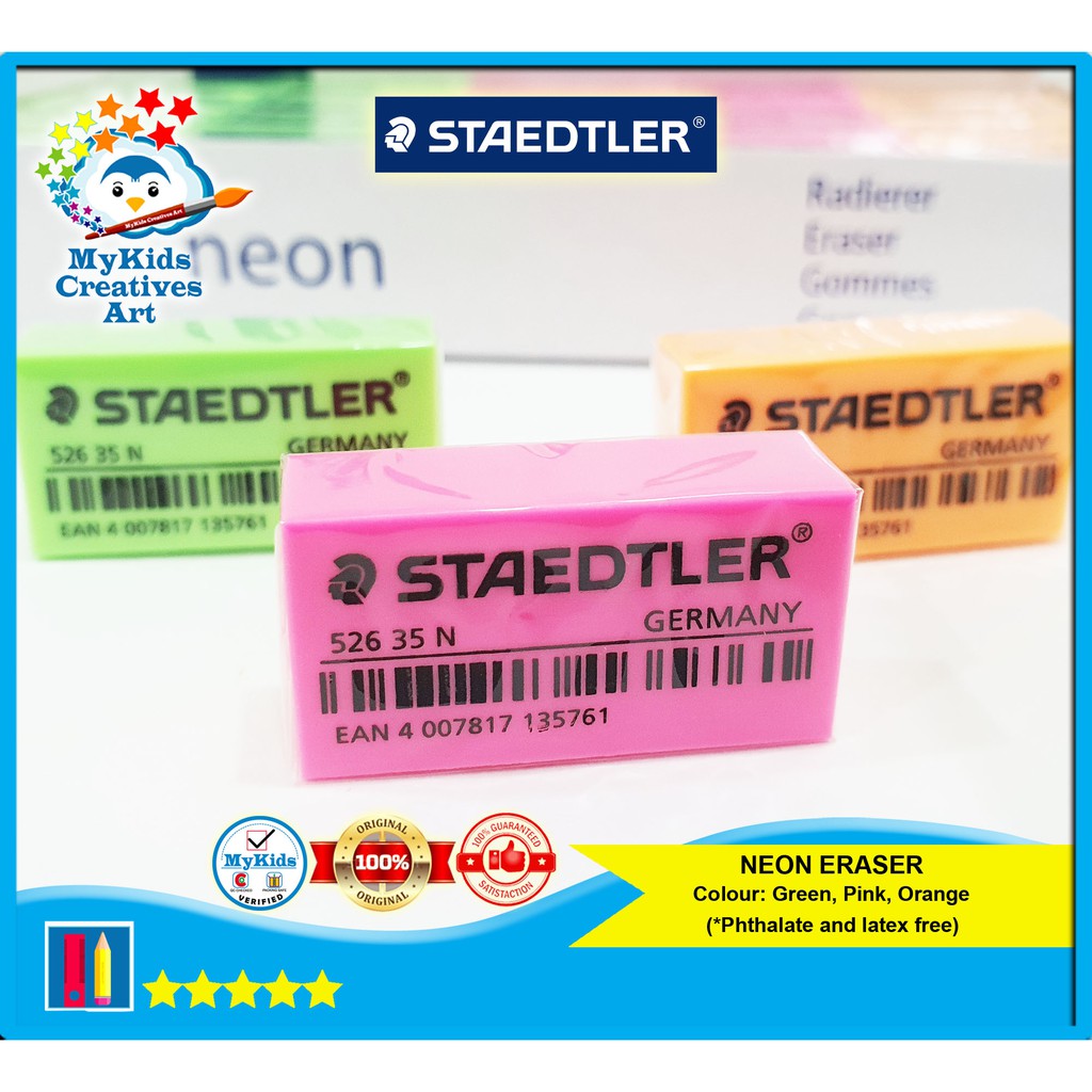 NEON ERASER (STAEDTLER, GERMAN) Shopee Malaysia
