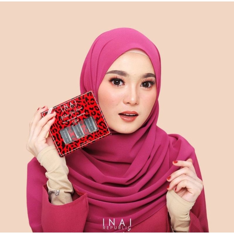 Inai Republic Red Leopard Edition 3 In 1 Wudhu Friendly Shopee Malaysia