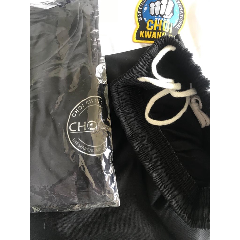 Martial Arts Training Pants Adult Black Lightweight Shopee Malaysia