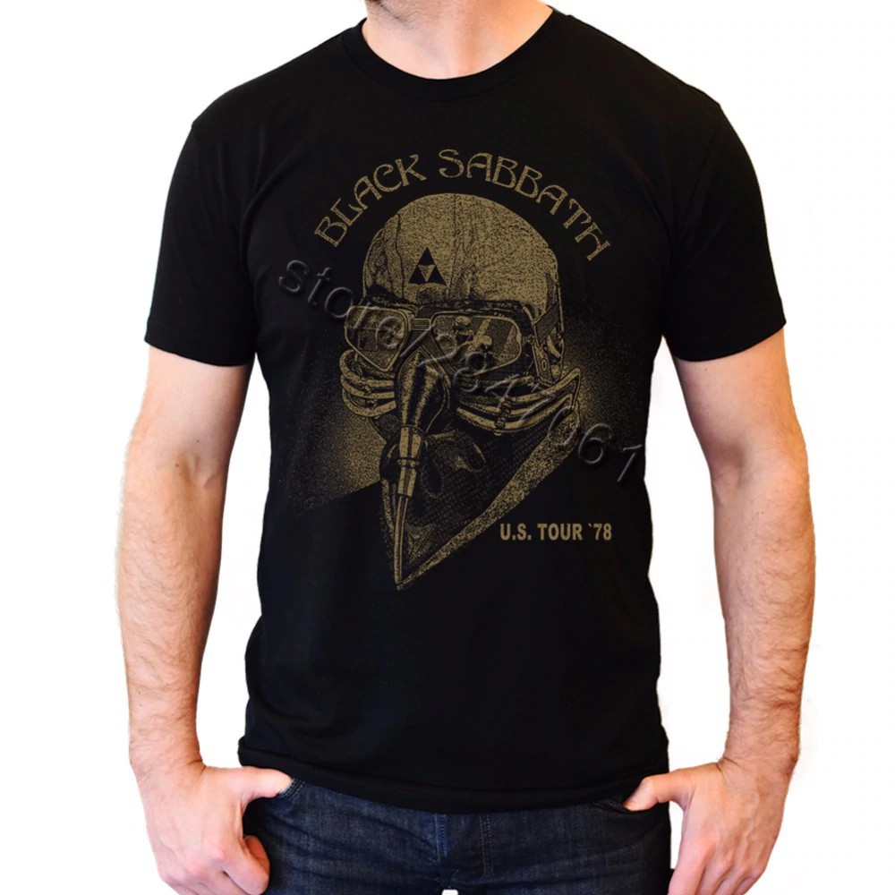 tony stark t shirt black sabbath