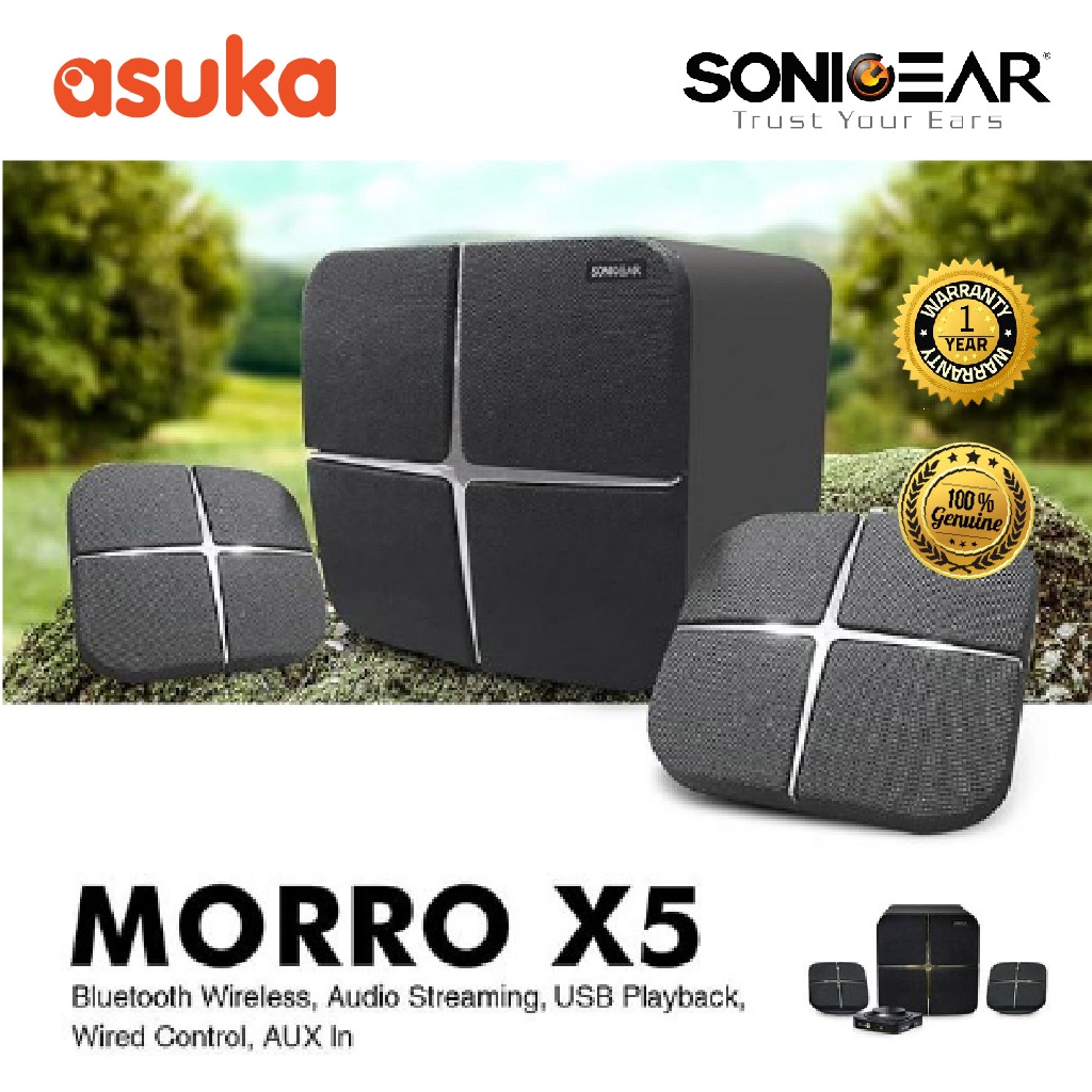 SonicGear Morro X5 2.1 Bluetooth Speakers