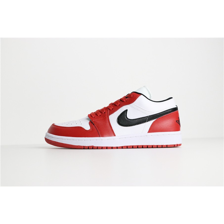 red and white jordan 1 low