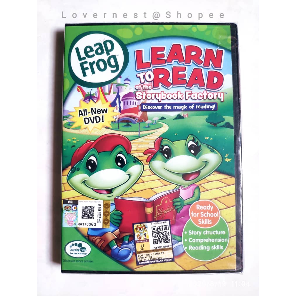 Leap Frog Learn To Read At The 
