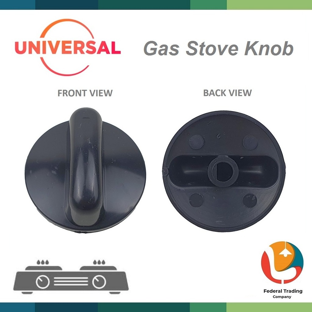 Universal Control Rotary Gas Stove Replacement Knob for Stove (1 pc