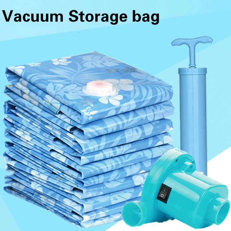 Vacuum Storage bag for Travelling Bag Thicken Vacum Bag Reusable
