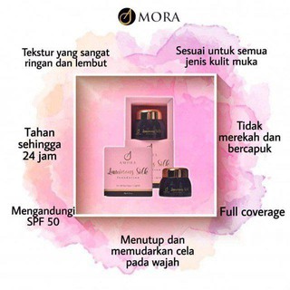 amora luminous silk foundation