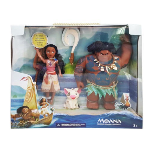 singing moana and friends