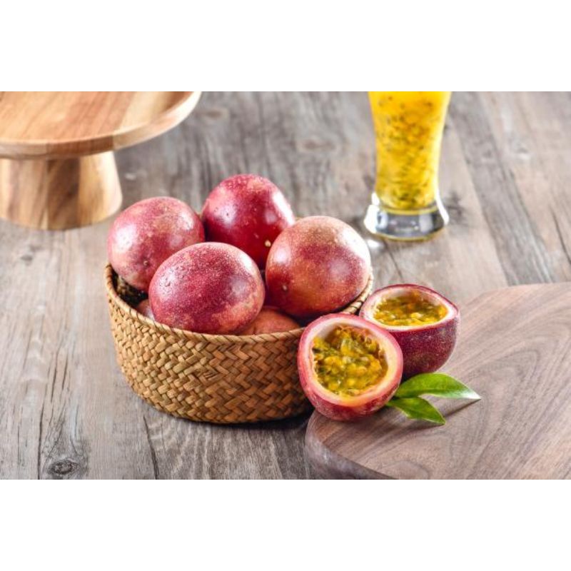 Markisa??????Buah markisa?Cameron Planting-(saiz rawak),Passion fruit??????百香果?Cameron Planting-(random size)