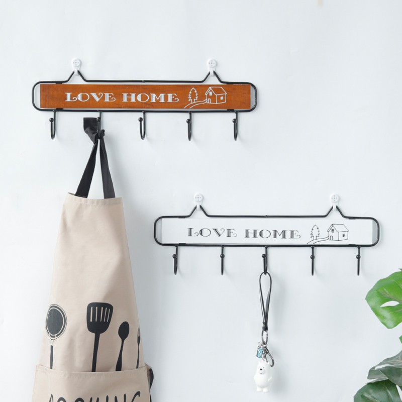 Key Hanging Storage Wall Hanging Rack Bedroom Decorative Porch