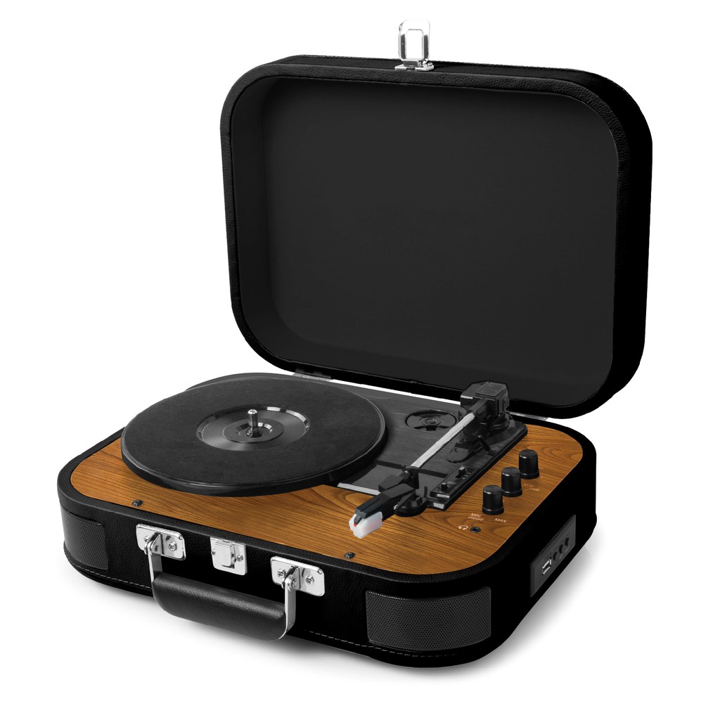 lp player with speakers