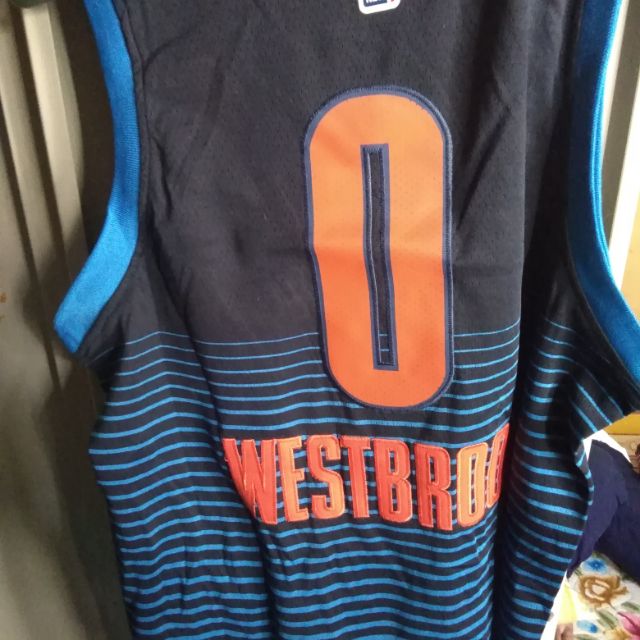 okc dark blue jersey